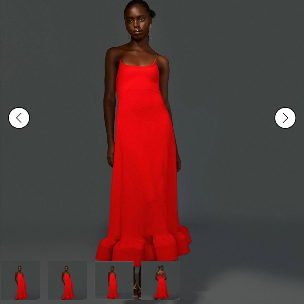 Orire Dire dress, size 8. Red.